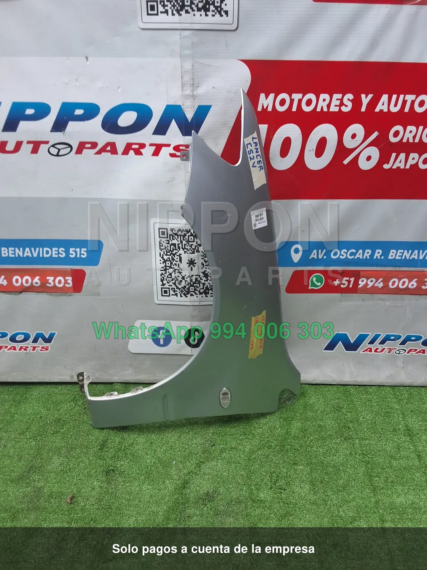 GUARDAFANGO MITSUBISHI LANCER CEDIA 2000-2003 CS2A CS5A 2001 CS2A-SC2V LH USADO
