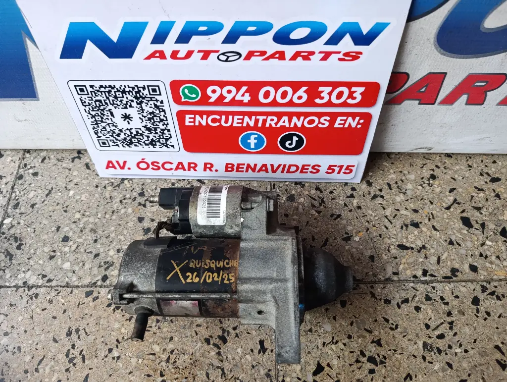 ARRANCADOR GASOLINERO TOYOTA 1NZ 2NZ USADO